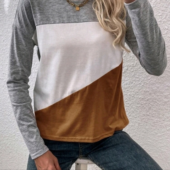 SALE!NWT, LONG SLEEVE SHIRT. WOMENS SIZE SMALL. - Picture 2 of 4